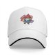 Black baseball cap with Chibi Gnome Print and Chappell Gnome Text
