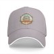 Black Baseball Cap With Totoro Floral Branch Art Print
