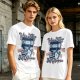 Olive Retro T-Shirt With Vintage Media Print 'Where I Keep My Memories'