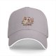 Black baseball cap with cat graphic and 'now i only drink for evil' text