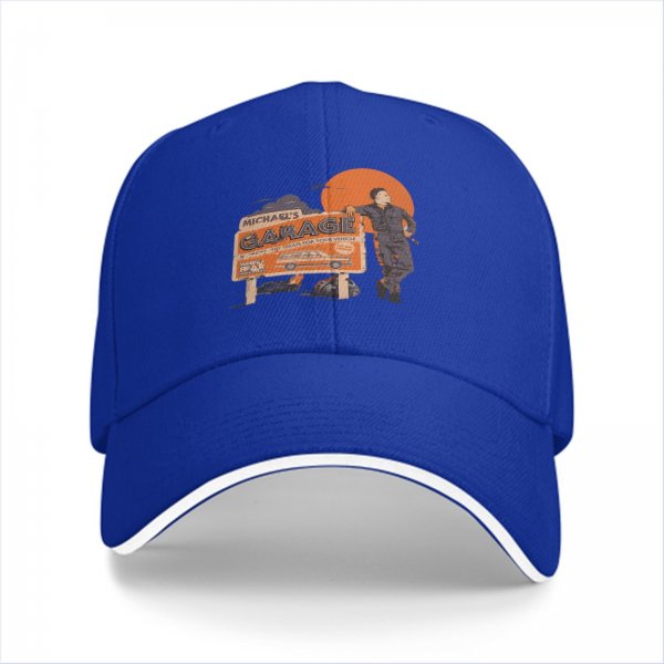 Michael's Garage Themed Black Baseball Cap