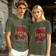 Horror Movies Pizza Couch Count Me In Graphic T-Shirt