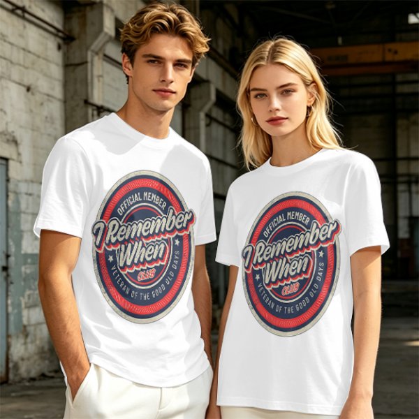 I Remember When Club Official Member Veteran T-Shirt