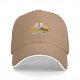 Black baseball cap with I'm Bananas For You dinosaur graphic