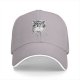 Black baseball cap with cat graphic and 'Put Your Paws Up' text