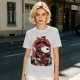 Olive T-Shirt Featuring Snoopy as a Fantasy Warrior with Woodstock