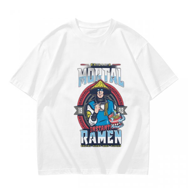 Mortal Instant Ramen Graphic Tee for Gaming Fans
