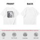 Olive T-Shirt With Horror Staircase Silhouette Graphic