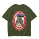 Olive T-Shirt with Emotional Support Neighbor Totoro Graphic