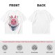 Olive T-Shirt with Princess Mononoke Mask and Kodama Print