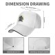 Black baseball cap with villainous fantasy warrior graphic print
