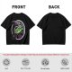 Olive T-Shirt With Cute Green Witch Wearing Glasses Graphic