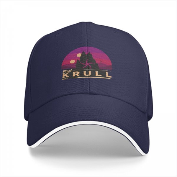 Visit Krull Themed Black Baseball Cap