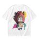 Olive T-shirt with Crying Tony Tony Chopper Graphic Print