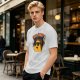 Olive taco graphic t-shirt with 'TACO 'BOUT A' text and margarita