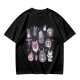 Olive T-Shirt With Cute Studio Ghibli Character Print