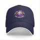 Black Baseball Cap With 'Seize The Day Die Anyway' Grim Reaper Skull Graphic