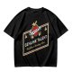 Olive green t-shirt with sarcasm genuine talent unfiltered mocking beer print
