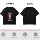 Olive Graphic T-Shirt With Insane Cat Illustration And Text