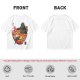 Godzilla in spicy ramen bowl graphic tee