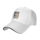 Black Baseball Cap with One Piece The Fool Tarot Style Print