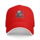 Black baseball cap with 'It Gets Worse Before It Gets Worse' skeleton graphic