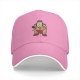 Black Baseball Cap With Krang From Teenage Mutant Ninja Turtles Print