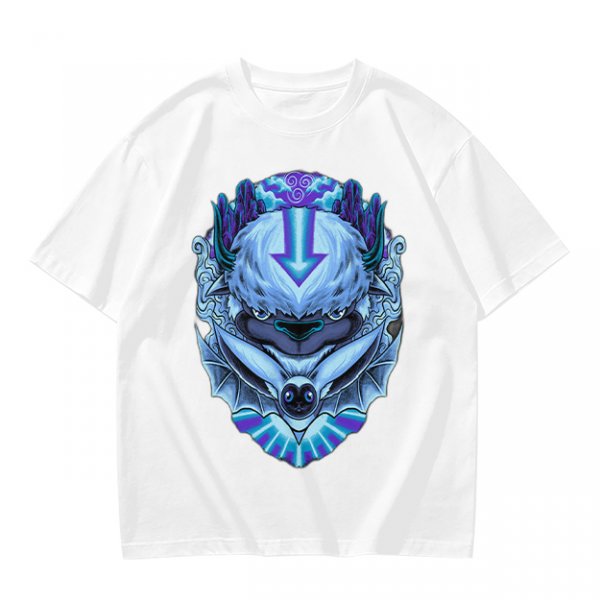 Olive T-Shirt With Avatar The Last Airbender Appa Graphic