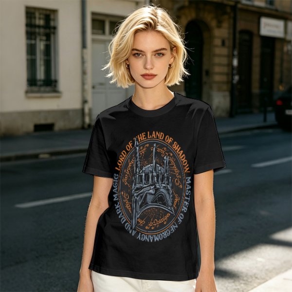 Lord of the Land of Shadow Dark Magic Graphic T-Shirt