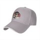 Black baseball cap with Spock graphic and 'Spock to the Wind' print