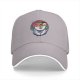 Black Baseball Cap With Surreal Sushi Portrait Graphic