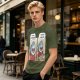 Shark seafood diet meme graphic t-shirt