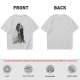 Olive T-Shirt With Dark Grim Reaper And Skull Pile Graphic