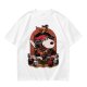 Olive T-Shirt Featuring Snoopy as a Fantasy Warrior with Woodstock