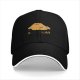 Black baseball cap with angry chick holding knife and NOT TODAY text