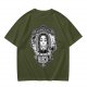 Olive Wednesday Addams We Wear Black Graphic T-Shirt