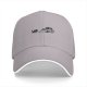 Black Baseball Cap with Subtle Dark Embroidered Design