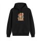 Black Hoodie With Octopus Themed Two Story Shop Graphic