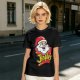 Olive T-Shirt with Santa Claus Jingles Christmas Print