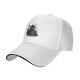 Black Baseball Cap With Dark Fantasy Knight Warrior Print