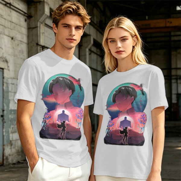 Attack on Titan Levi Ackerman Graphic Anime T-Shirt