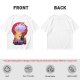 Anime Gear 5 Character Graphic T-Shirt With Sunset Scene