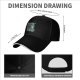 Black Baseball Cap With Mermaid Coffee Lover Graphic Design