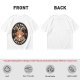 Olive t-shirt with black magic black coffee goat graphic print