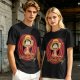 One Piece Luffy The Pirate King Graphic Olive T-Shirt