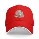 Black baseball cap with insert coffee to begin arcade graphic