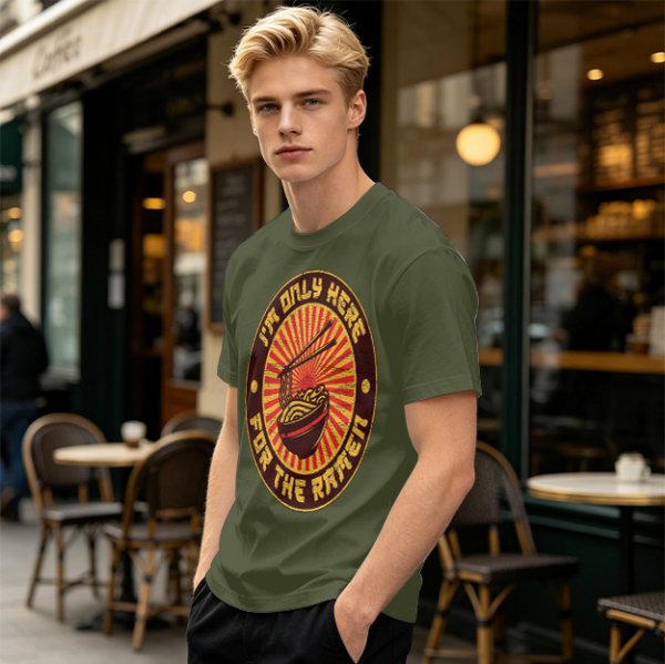 I'm Only Here For The Ramen Graphic Tee