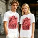 One Piece Shanks Graphic Print Olive T-Shirt