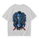 Olive T-Shirt with Na'vi Character and Pandora Creatures Artwork