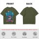 Olive t-shirt with 'In My Defense I Was Left Unsupervised' graphic